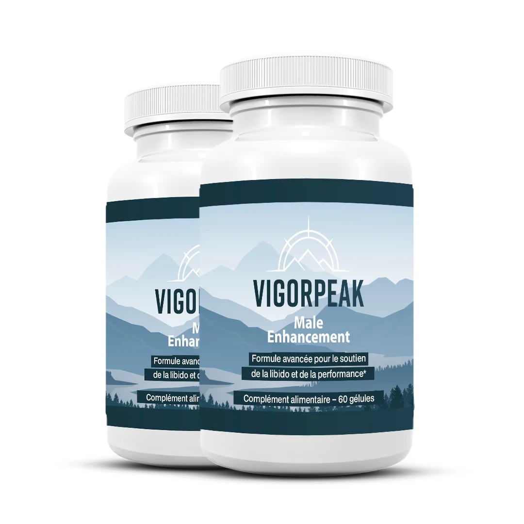 Vigor Peak 2 bottle basic starter package 60 day supply for male vitality
