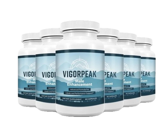 Vigor Peak 6 bottle best value package 180 day supply with free US shipping